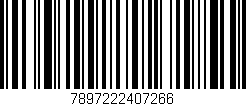 Código de barras (EAN, GTIN, SKU, ISBN): '7897222407266'