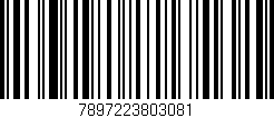 Código de barras (EAN, GTIN, SKU, ISBN): '7897223803081'