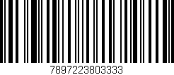 Código de barras (EAN, GTIN, SKU, ISBN): '7897223803333'