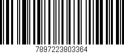 Código de barras (EAN, GTIN, SKU, ISBN): '7897223803364'