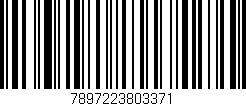 Código de barras (EAN, GTIN, SKU, ISBN): '7897223803371'