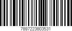 Código de barras (EAN, GTIN, SKU, ISBN): '7897223803531'
