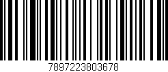 Código de barras (EAN, GTIN, SKU, ISBN): '7897223803678'