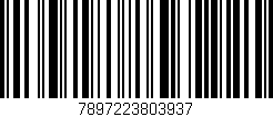 Código de barras (EAN, GTIN, SKU, ISBN): '7897223803937'