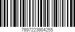 Código de barras (EAN, GTIN, SKU, ISBN): '7897223804255'