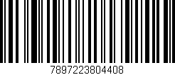 Código de barras (EAN, GTIN, SKU, ISBN): '7897223804408'