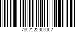 Código de barras (EAN, GTIN, SKU, ISBN): '7897223808307'