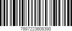 Código de barras (EAN, GTIN, SKU, ISBN): '7897223808390'