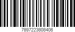 Código de barras (EAN, GTIN, SKU, ISBN): '7897223808406'