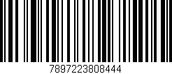 Código de barras (EAN, GTIN, SKU, ISBN): '7897223808444'