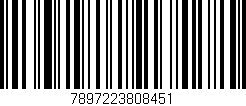 Código de barras (EAN, GTIN, SKU, ISBN): '7897223808451'