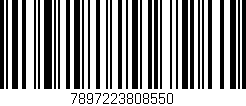 Código de barras (EAN, GTIN, SKU, ISBN): '7897223808550'