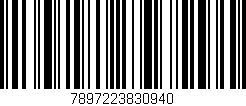 Código de barras (EAN, GTIN, SKU, ISBN): '7897223830940'