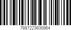 Código de barras (EAN, GTIN, SKU, ISBN): '7897223830964'