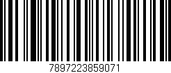 Código de barras (EAN, GTIN, SKU, ISBN): '7897223859071'