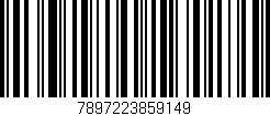 Código de barras (EAN, GTIN, SKU, ISBN): '7897223859149'