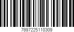 Código de barras (EAN, GTIN, SKU, ISBN): '7897225110309'