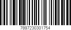Código de barras (EAN, GTIN, SKU, ISBN): '7897230301754'