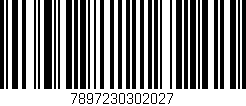 Código de barras (EAN, GTIN, SKU, ISBN): '7897230302027'