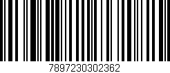 Código de barras (EAN, GTIN, SKU, ISBN): '7897230302362'