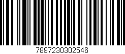 Código de barras (EAN, GTIN, SKU, ISBN): '7897230302546'