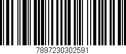 Código de barras (EAN, GTIN, SKU, ISBN): '7897230302591'
