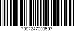 Código de barras (EAN, GTIN, SKU, ISBN): '7897247300597'