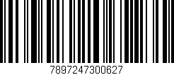 Código de barras (EAN, GTIN, SKU, ISBN): '7897247300627'