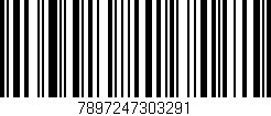 Código de barras (EAN, GTIN, SKU, ISBN): '7897247303291'