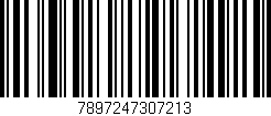 Código de barras (EAN, GTIN, SKU, ISBN): '7897247307213'