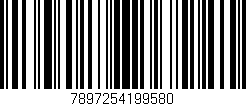 Código de barras (EAN, GTIN, SKU, ISBN): '7897254199580'