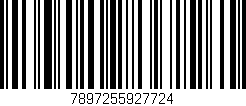 Código de barras (EAN, GTIN, SKU, ISBN): '7897255927724'