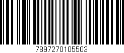 Código de barras (EAN, GTIN, SKU, ISBN): '7897270105503'