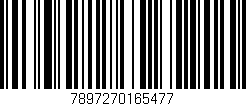 Código de barras (EAN, GTIN, SKU, ISBN): '7897270165477'