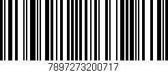 Código de barras (EAN, GTIN, SKU, ISBN): '7897273200717'