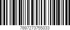 Código de barras (EAN, GTIN, SKU, ISBN): '7897273755033'