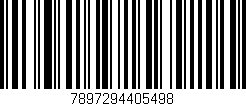 Código de barras (EAN, GTIN, SKU, ISBN): '7897294405498'