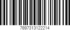 Código de barras (EAN, GTIN, SKU, ISBN): '7897313122214'