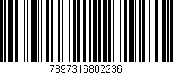 Código de barras (EAN, GTIN, SKU, ISBN): '7897316802236'