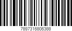 Código de barras (EAN, GTIN, SKU, ISBN): '7897316806388'