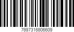 Código de barras (EAN, GTIN, SKU, ISBN): '7897316806609'