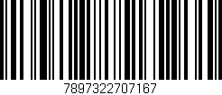 Código de barras (EAN, GTIN, SKU, ISBN): '7897322707167'