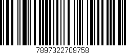 Código de barras (EAN, GTIN, SKU, ISBN): '7897322709758'
