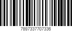 Código de barras (EAN, GTIN, SKU, ISBN): '7897337707336'