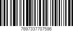Código de barras (EAN, GTIN, SKU, ISBN): '7897337707596'