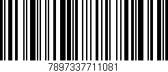 Código de barras (EAN, GTIN, SKU, ISBN): '7897337711081'