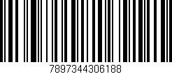 Código de barras (EAN, GTIN, SKU, ISBN): '7897344306188'