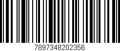 Código de barras (EAN, GTIN, SKU, ISBN): '7897348202356'