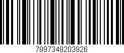 Código de barras (EAN, GTIN, SKU, ISBN): '7897348203926'