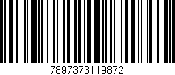 Código de barras (EAN, GTIN, SKU, ISBN): '7897373119872'